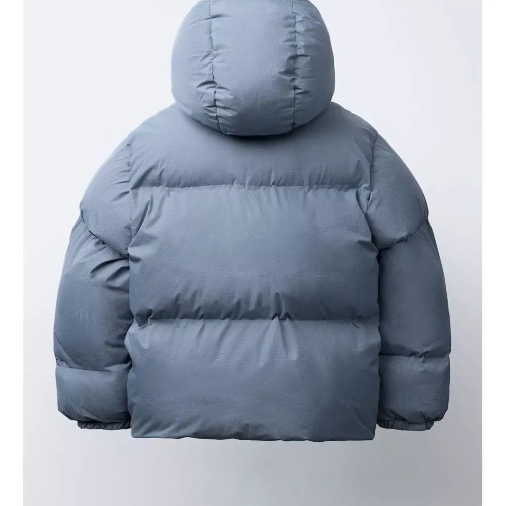 Zara Boy’s Blue Puffer Jacket NWT Size 9-10 years old